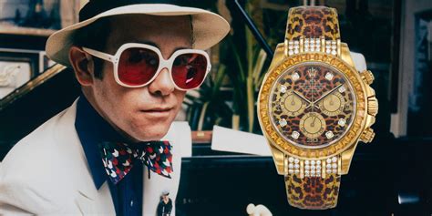 elton john rolex auction|elton john's rolex daytona.